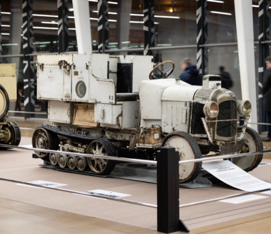 K1 Kégresse Vehicles exhibited at Rétromobile