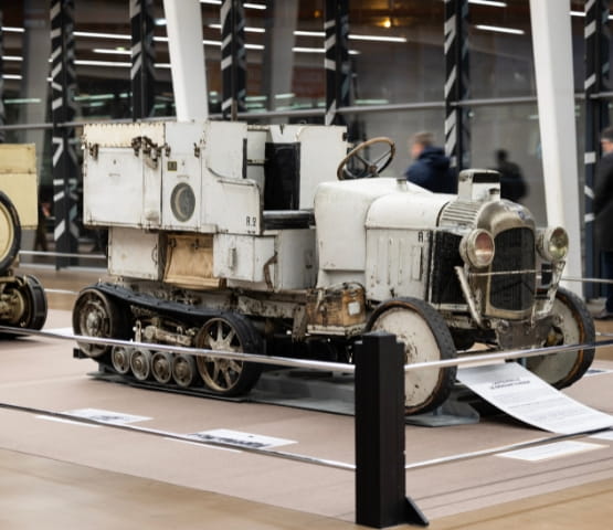 K1 Kégresse Vehicles exhibited at Rétromobile