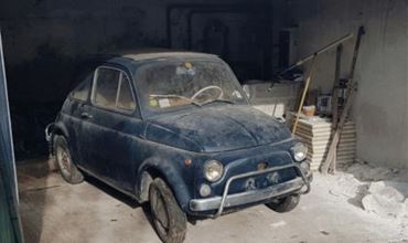 Fiat 500 mandarine 