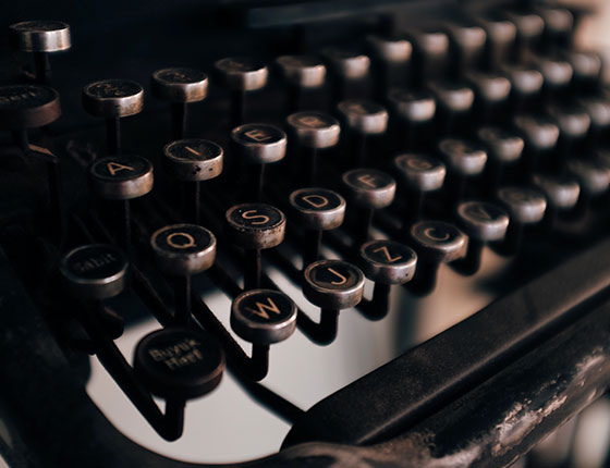 Picture of a typewriter