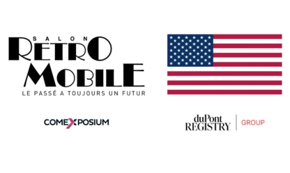 Rétromobile duPont registry logos